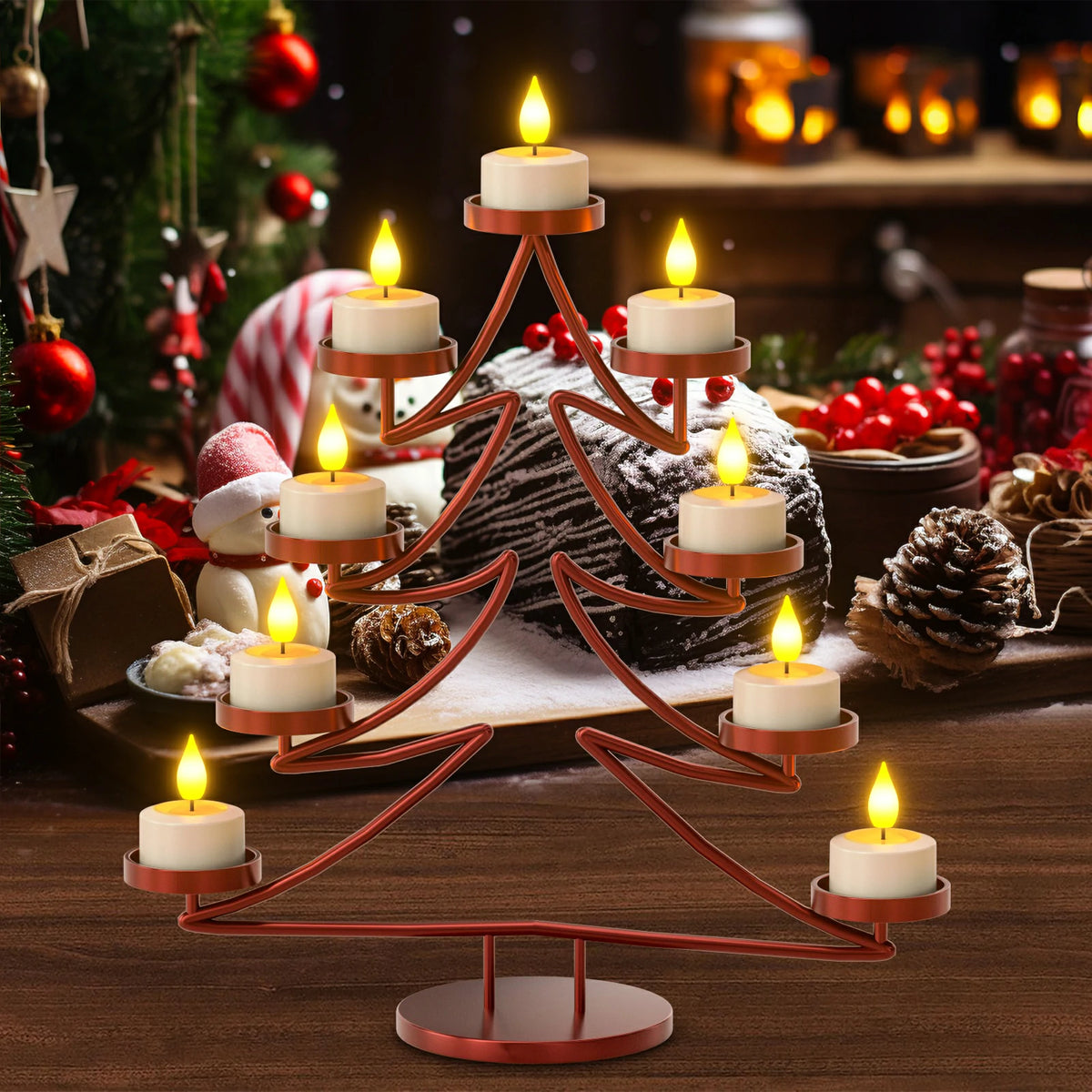 12er-Set Wiederaufladbare LED-Teelichter Mit Fernbedienung & Timer – Warmweiß, 3D-Flammeneffekt, USB-C – Für Hochzeit